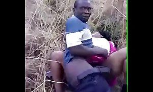 Principal and student have sex in the bush hidden camera