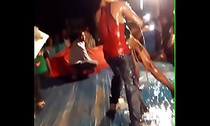 Hottest Bhojpuri Arkestra Wet Kiss Dance
