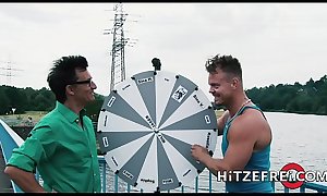 HITZEFREI Tattooed German MILF milking a big cock