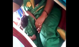 Aunty in bus.. blouse nipple visible... Watch carefully 2