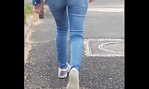 Nice little ass in the street