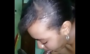 Tanzania girl doing blowjob