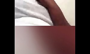Thot plays with pussy and tits on periscope