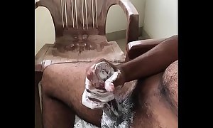 Mallu hot guy masturbating (Cum shot in slowmotion )