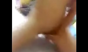 Masturbandose con una Banana Mexicana