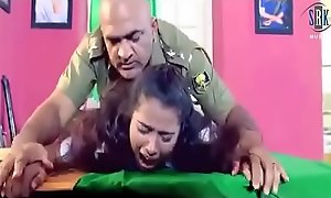 Poor teen girl forced to fuck by chief police