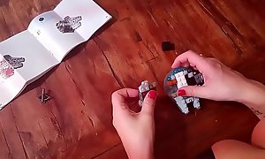 Star wars speed build from nice boobs sexy lady pov view