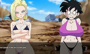 Super Old bag Z Striving [Hentai game] Ep 2 catfight near videl chichi bulma increased by android 18