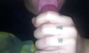 Big sister teaching me about sucking cock