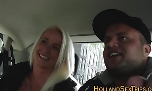 Dutch whore gets fingered