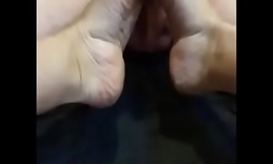 Vizooo69 homemade feet fetish with my hommate