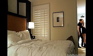 Hot hotel room sex with a breasty amateur wife
