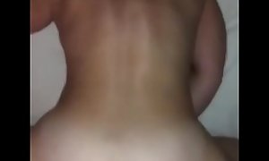 Hot milf blonde gets it from the back while using a vibrator on her clit, part 1