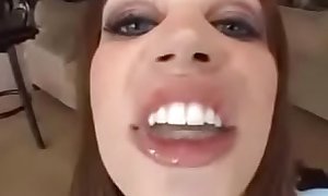 Sexy wife faith leon takes cum in her mouth